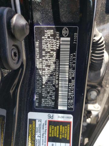 Photo 10 from auction – 2014 TOYOTA CAMRY L with VIN 4T1BF1FK0EU869957