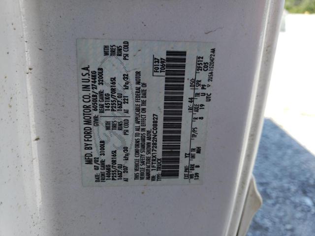 Photo 10 from auction – 2002 FORD F150 with VIN 1FTRX17282NC08827