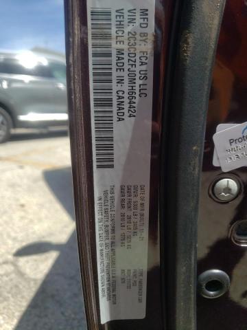 Photo 10 from auction – 2021 DODGE CHALLENGER with VIN 2C3CDZFJ0MH664424