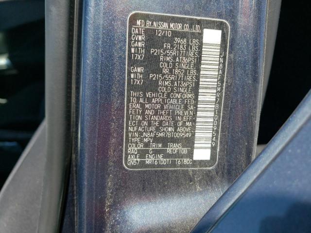 Photo 10 from auction – 2011 NISSAN JUKE S with VIN JN8AF5MR7BT009549