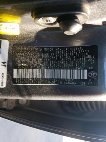 Photo 10 from auction – 2013 TOYOTA COROLLA BA with VIN 2T1BU4EE7DC125551