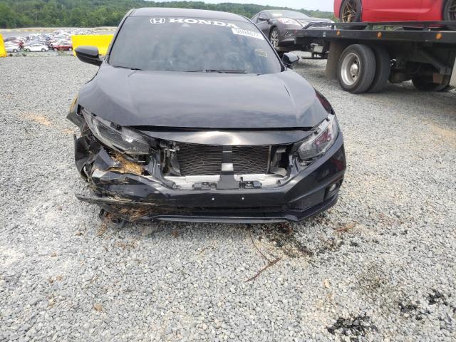 Photo 9 from auction – 2019 HONDA CIVIC SPOR with VIN 19XFC2F87KE035378