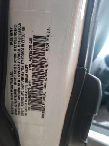 Photo 10 from auction – 1998 SUBARU LEGACY 30T with VIN 4S3BG6859W7614973