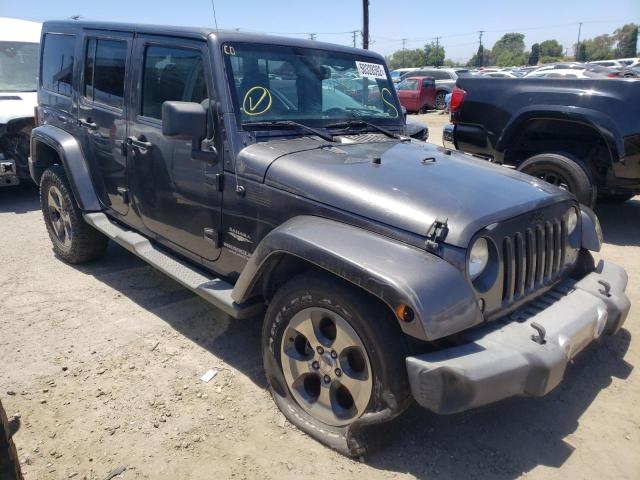 JEEP WRANGLER U 2014 with VIN 1C4BJWEGXEL254285 - Photo from auction