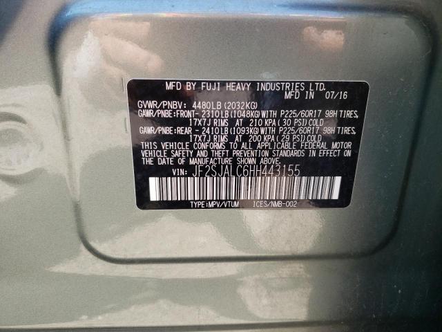 Photo 10 from auction – 2017 SUBARU FORESTER 2 with VIN JF2SJALC6HH443155