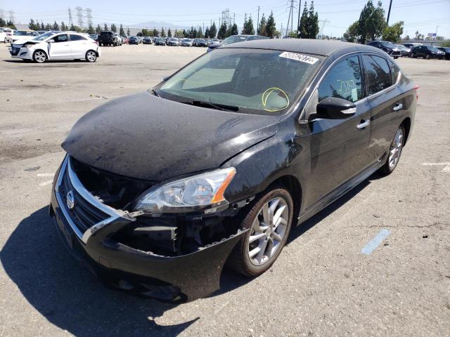 Photo 2 from auction – 2015 NISSAN SENTRA S with VIN 3N1AB7AP1FY229159