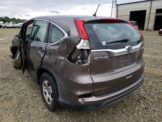 Photo 3 from auction – 2015 HONDA CR-V LX with VIN 5J6RM4H32FL072062