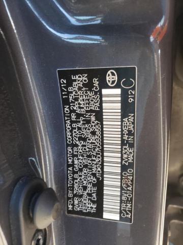 Photo 10 from auction – 2013 TOYOTA PRIUS with VIN JTDKN3DU7D5558557