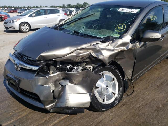 Photo 9 from auction – 2008 HONDA CIVIC HYBR with VIN JHMFA36238S016080