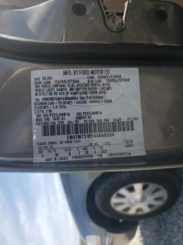 Photo 10 from auction – 2004 MERCURY GRAND MARQ with VIN 2MEFM75W54X660884