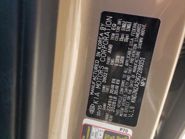 Photo 10 from auction – 2016 KIA SOUL with VIN KNDJN2A29G7289351