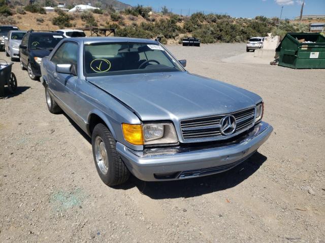 MERCEDES-BENZ 500 SEC 1985 with VIN WDBCA44D5FA122143 - Photo from auction