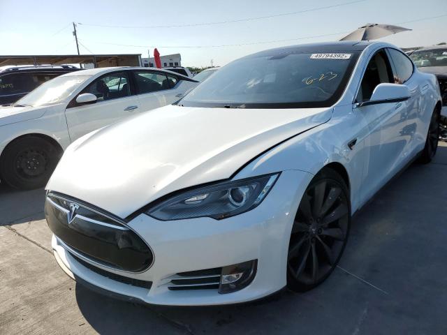 Photo 2 from auction – 2013 TESLA MODEL S with VIN 5YJSA1CPXDFP05321