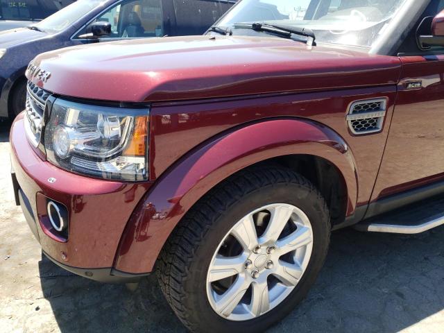 Photo 9 from auction – 2016 LAND ROVER LR4 HSE with VIN SALAG2V66GA779930
