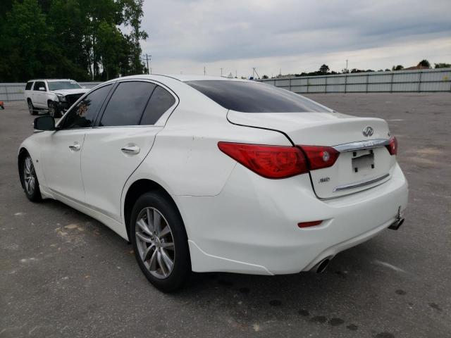 Photo 3 from auction – 2014 INFINITI Q50 BASE with VIN JN1BV7AR6EM698133