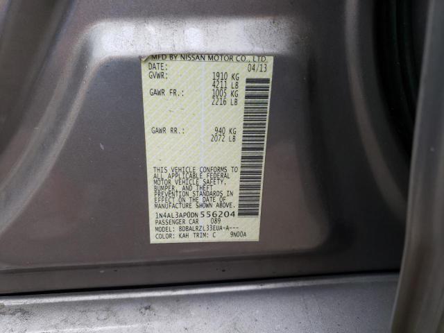Photo 10 from auction – 2013 NISSAN ALTIMA 2.5 with VIN 1N4AL3AP0DN556204