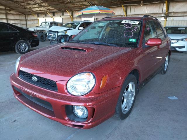 Photo 2 from auction – 2002 SUBARU IMPREZA WR with VIN JF1GG29662H801152