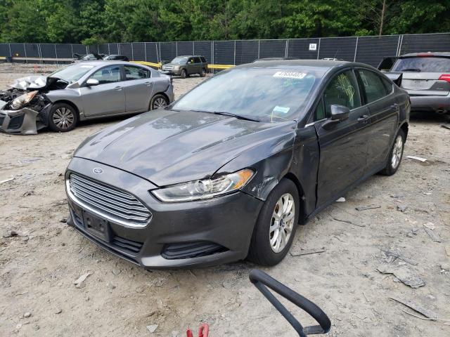 Photo 2 from auction – 2015 FORD FUSION S with VIN 1FA6P0G76F5129371