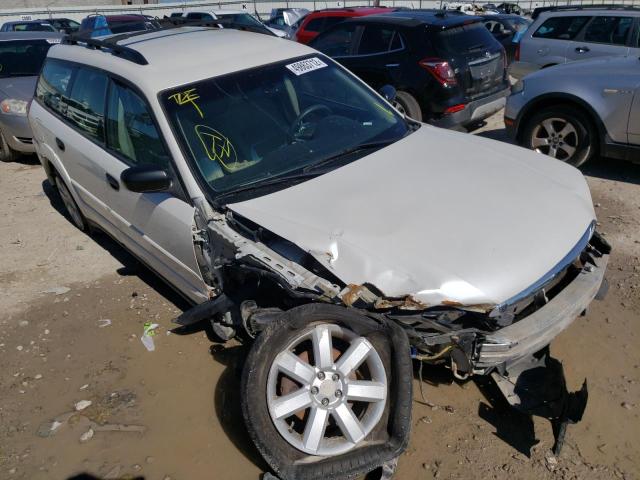 SUBARU OUTBACK 2. 2009 with VIN 4S4BP61C797324935 - Photo from auction