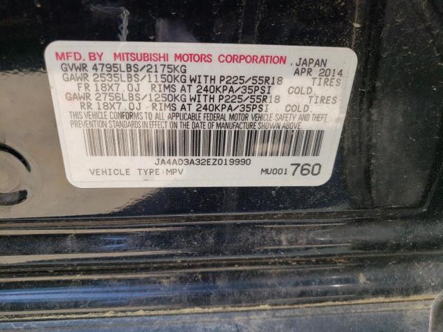 Photo 10 from auction – 2014 MITSUBISHI OUTLANDER with VIN JA4AD3A32EZ019990