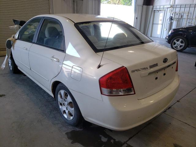 Photo 3 from auction – 2007 KIA SPECTRA EX with VIN KNAFE121775384585