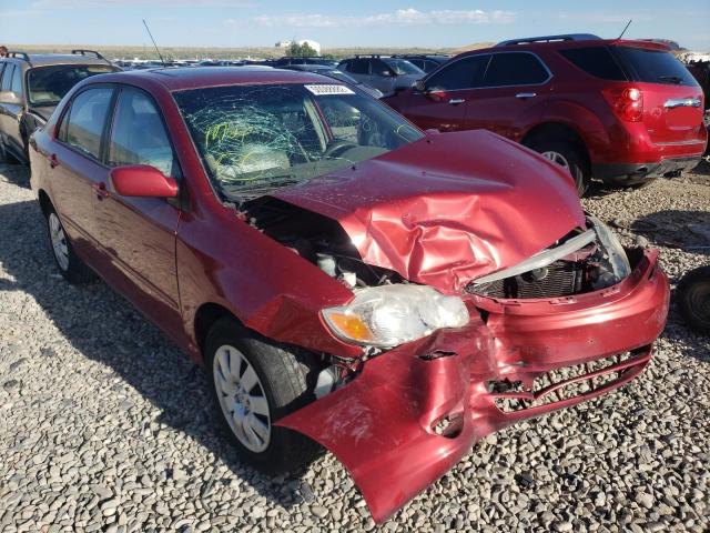 TOYOTA COROLLA CE 2004 with VIN 1NXBR38E34Z235437 - Photo from auction