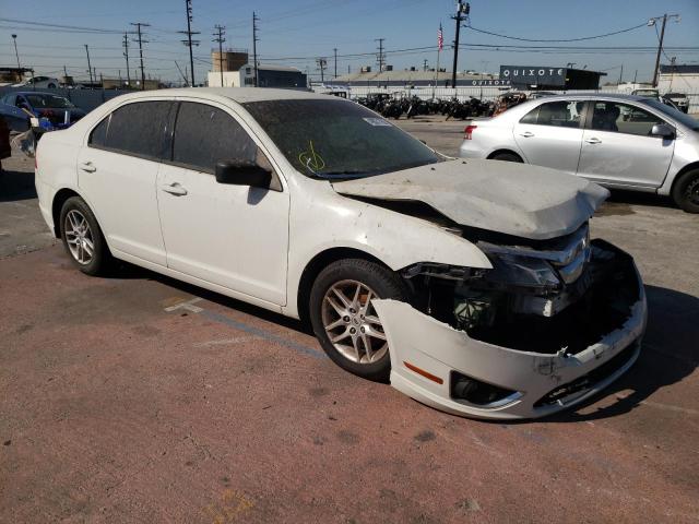 FORD FUSION S 2011 with VIN 3FAHP0GA3BR243422 - Photo from auction