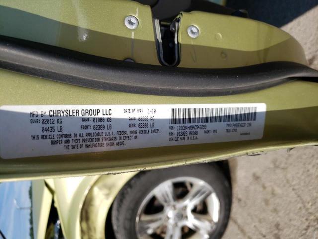 Photo 10 from auction – 2010 DODGE CALIBER SX with VIN 1B3CB4HA9AD542298