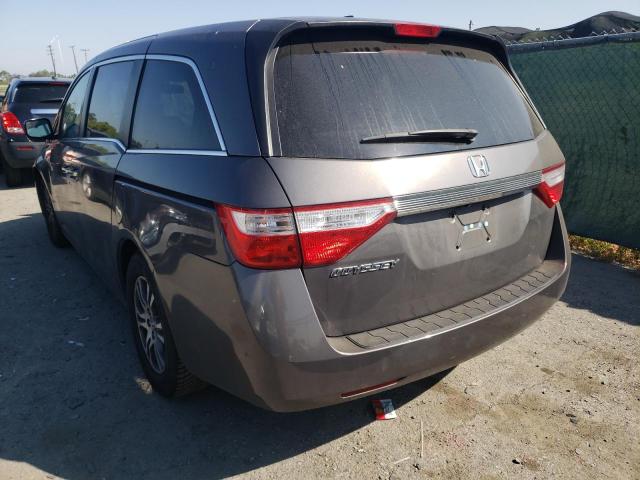 Photo 3 from auction – 2013 HONDA ODYSSEY EX with VIN 5FNRL5H65DB091682