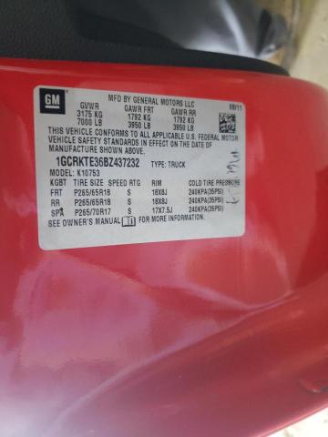 Photo 10 from auction – 2011 CHEVROLET SILVERADO with VIN 1GCRKTE36BZ437232
