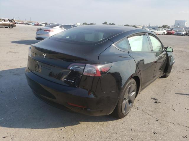 Photo 4 from auction – 2022 TESLA MODEL 3 with VIN 5YJ3E1EB4NF190375
