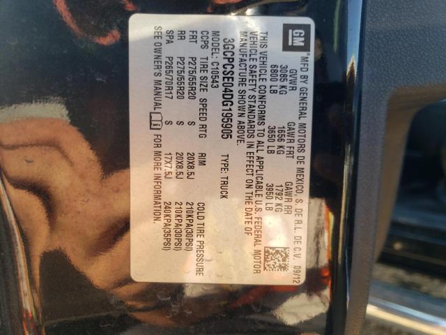 Photo 10 from auction – 2013 CHEVROLET SILVERADO with VIN 3GCPCSE04DG195905