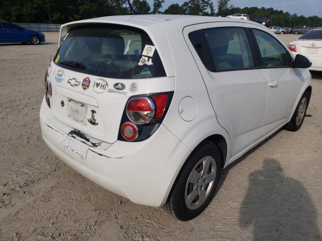 Photo 4 from auction – 2014 CHEVROLET SONIC LS with VIN 1G1JA6SH5E4127083