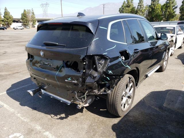 Photo 4 from auction – 2022 BMW X3 SDRIVE3 with VIN 5UX43DP02N9H47609