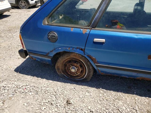 Photo 9 from auction – 1982 SUBARU DL with VIN JF1AM42B8CB421235