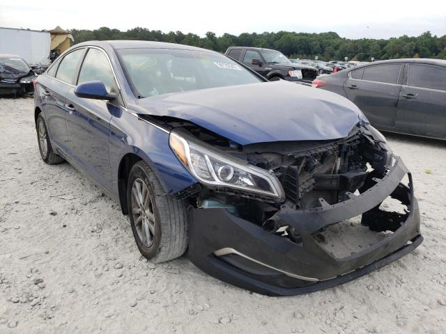 HYUNDAI SONATA SE 2016 with VIN 5NPE24AF3GH429981 - Photo from auction