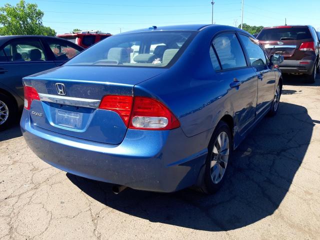 Photo 4 from auction – 2009 HONDA CIVIC EX with VIN 19XFA16889E003324