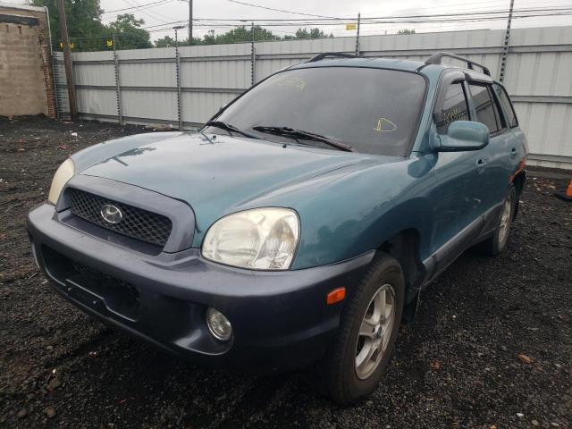 Photo 2 from auction – 2002 HYUNDAI SANTA FE G with VIN KM8SC73D62U213632