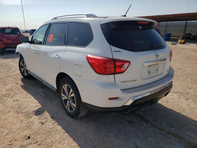 Photo 3 from auction – 2017 NISSAN PATHFINDER with VIN 5N1DR2MM4HC689370