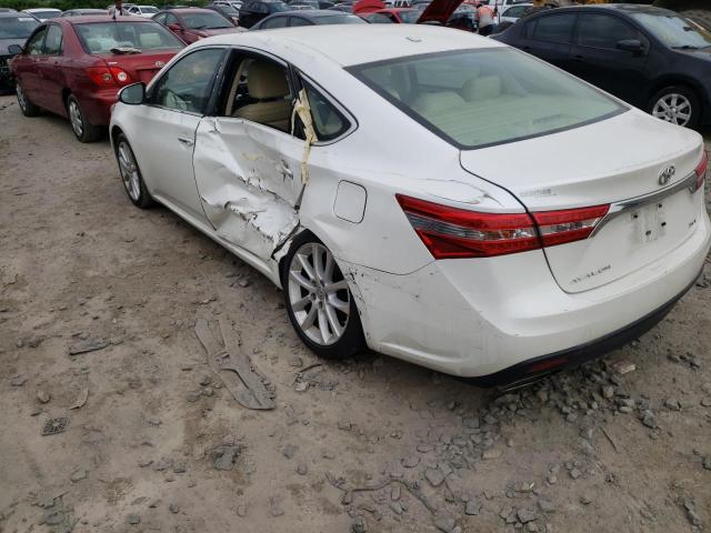 Photo 3 from auction – 2013 TOYOTA AVALON BAS with VIN 4T1BK1EB6DU038796