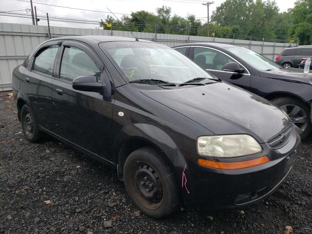 CHEVROLET AVEO BASE 2006 with VIN KL1TD566X6B532905 - Photo from auction