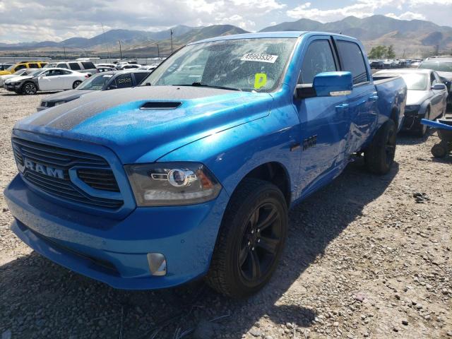 Photo 2 from auction – 2018 RAM 1500 SPORT with VIN 1C6RR7MT6JS224204
