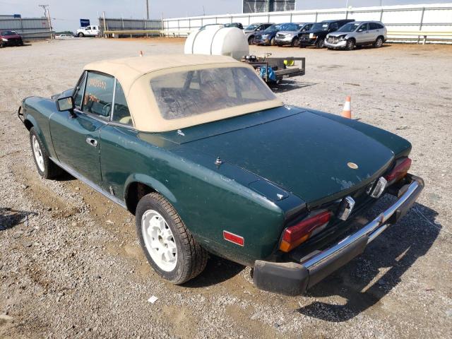 Photo 3 from auction – 1982 FIAT 124 SPIDER with VIN ZFAAS00B5C5003796