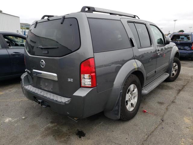 Photo 4 from auction – 2005 NISSAN PATHFINDER with VIN 5N1AR18W75C773445