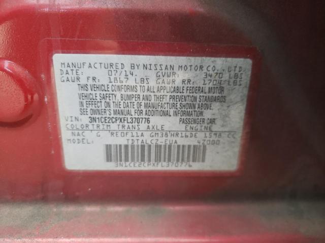 Photo 10 from auction – 2015 NISSAN VERSA NOTE with VIN 3N1CE2CPXFL370776