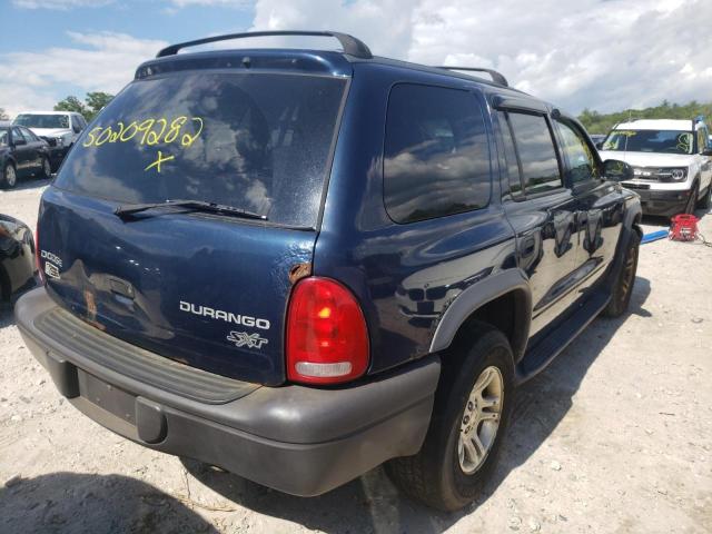 Photo 4 from auction – 2003 DODGE DURANGO SP with VIN 1D4HS38NX3F623256