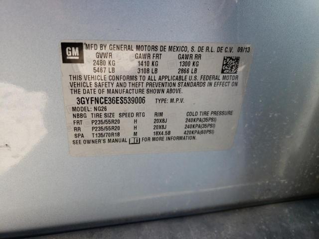 Photo 10 from auction – 2014 CADILLAC SRX PERFOR with VIN 3GYFNCE36ES539006