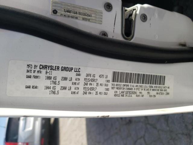 Photo 10 from auction – 2011 JEEP PATRIOT SP with VIN 1J4NF1GB7BD282841