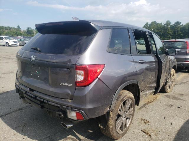 Photo 4 from auction – 2021 HONDA PASSPORT E with VIN 5FNYF8H50MB027237