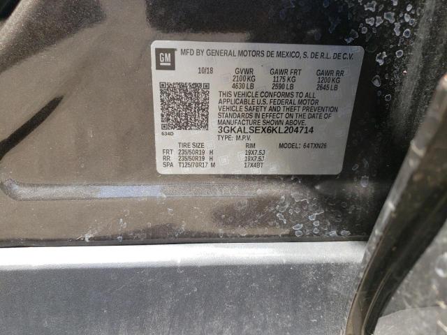 Photo 10 from auction – 2019 GMC TERRAIN DE with VIN 3GKALSEX6KL204714